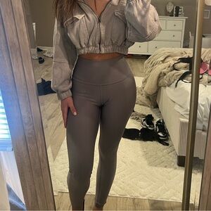 Alo purple airbrush legging